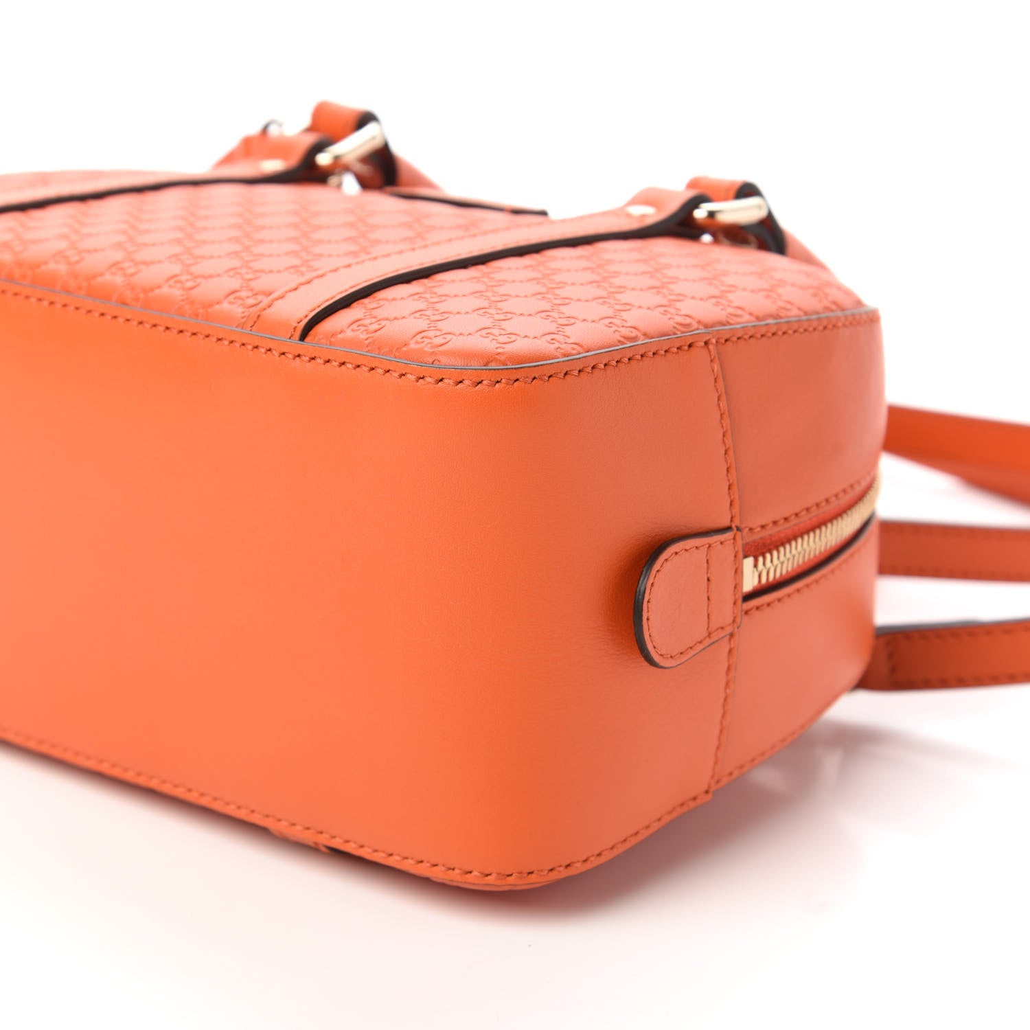 Gucci Soft Microguccissima Small Crossbody Bag Sun Orange 7 of 10