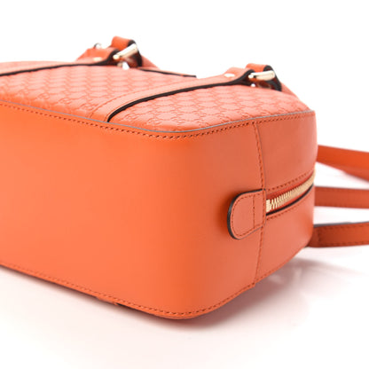 Gucci Soft Microguccissima Small Crossbody Bag Sun Orange 7 of 10