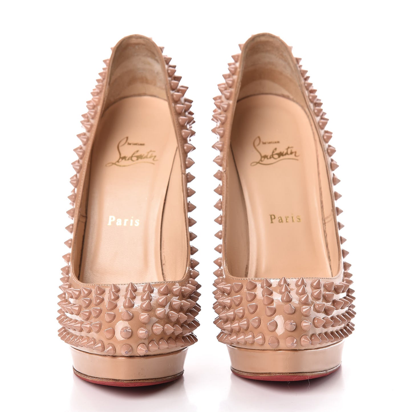 Patent Alti Spikes 140 Pumps 38 Nude