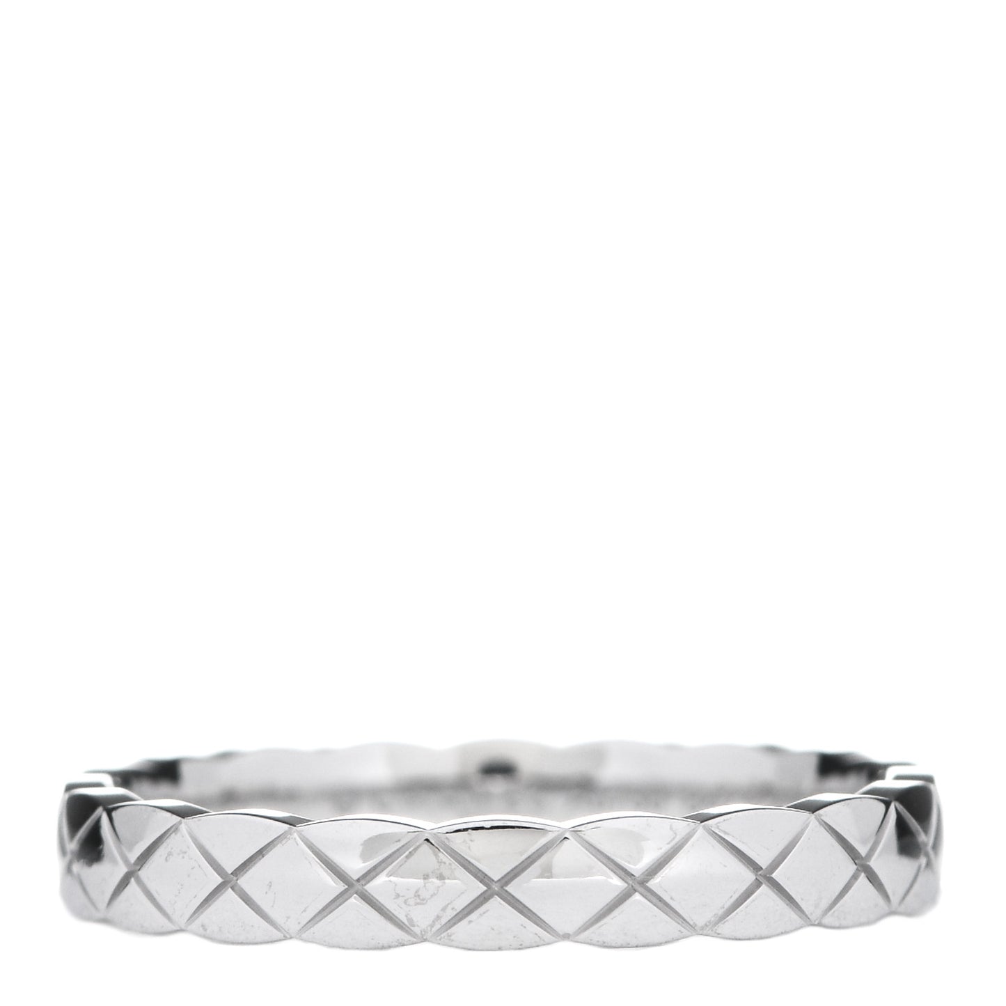 18K White Gold Mini Coco Crush Ring 59 8.75