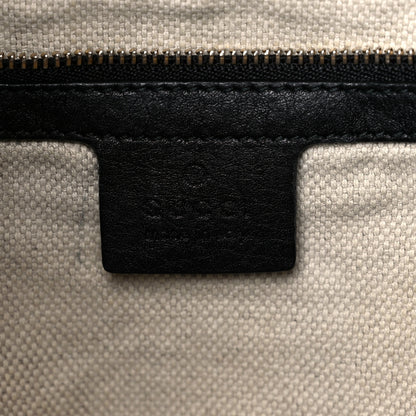 Gucci Pebbled Calfskin Medium Soho Chain Shoulder Bag Black 6 of 24