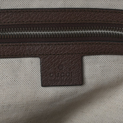 Gucci GG Supreme Monogram Calfskin Web Small Ophidia Day Backpack Beige Ebony New Acero 6 of 9