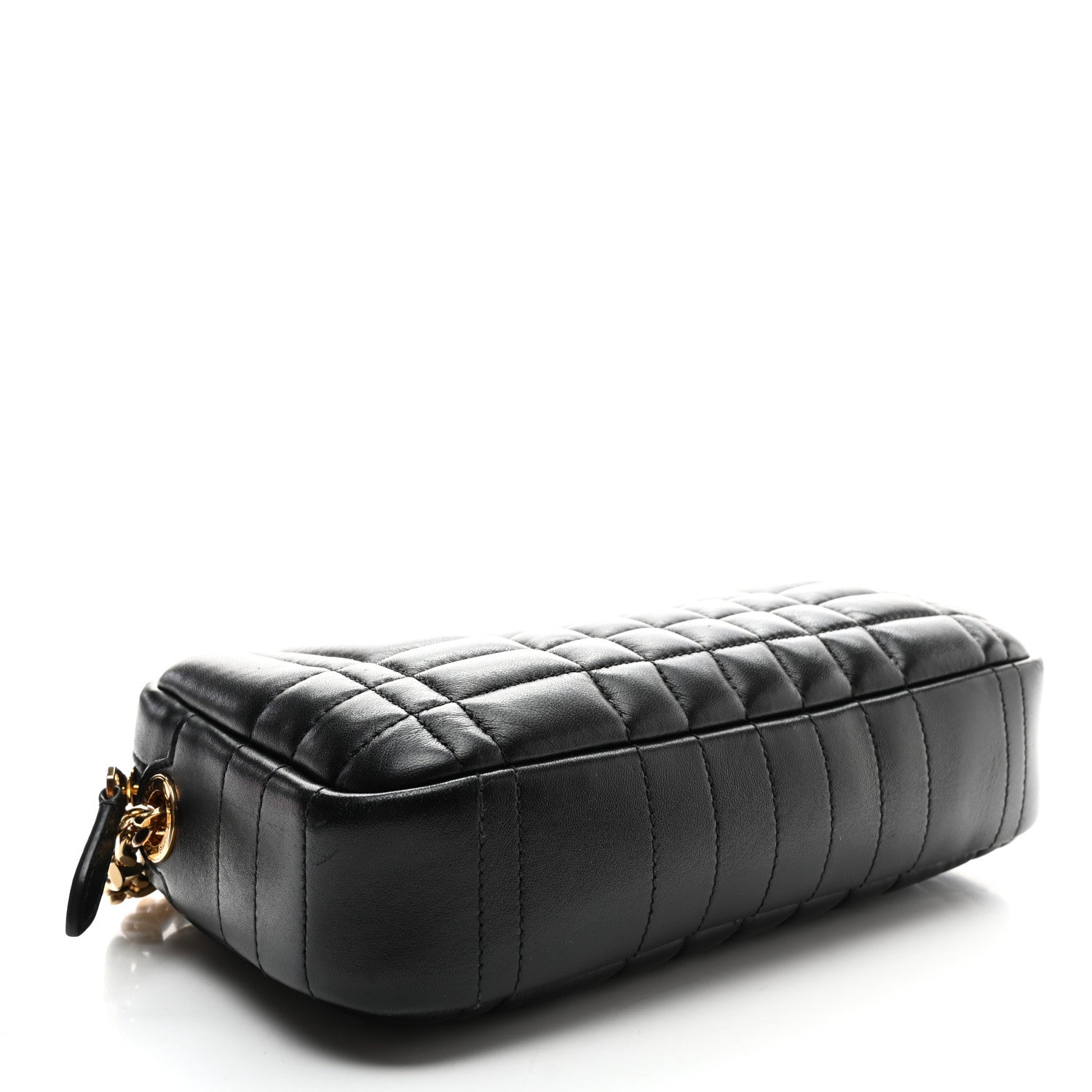 Burberry Calfskin Quilted Small Lola Camera Bag Black 4 of 10