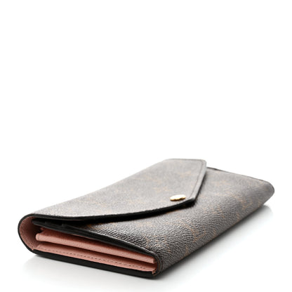 Louis Vuitton Monogram Sarah Wallet NM Rose Ballerine 4 of 7