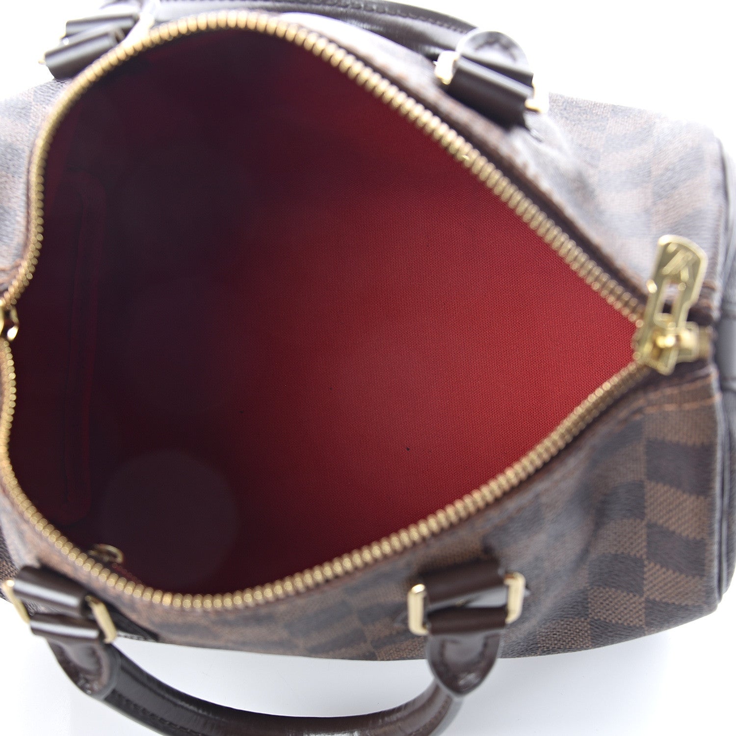 Louis Vuitton Damier Ebene Speedy Bandouliere 25 4 of 8