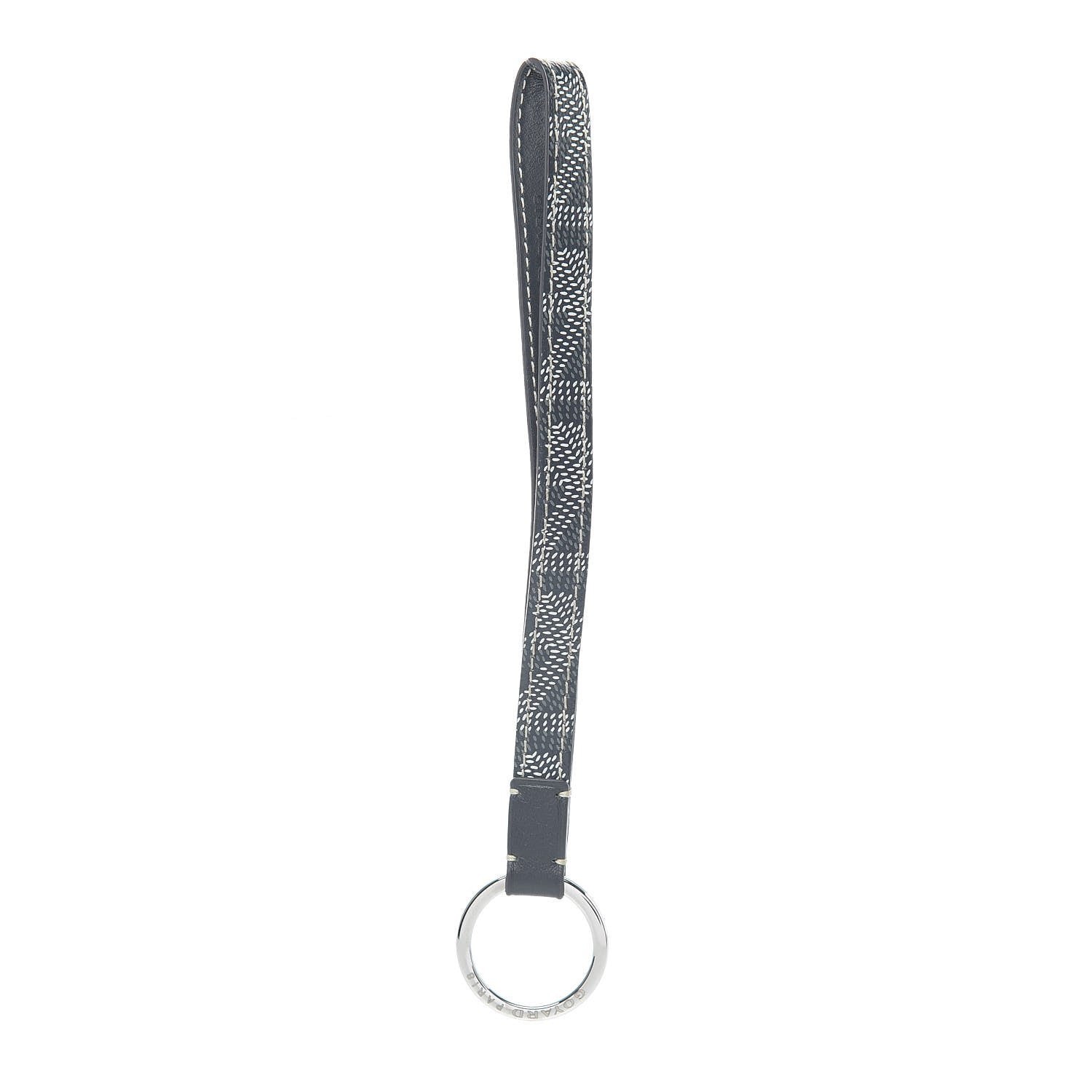 Goyard Goyardine Sesame Key Holder Grey 1 of 7