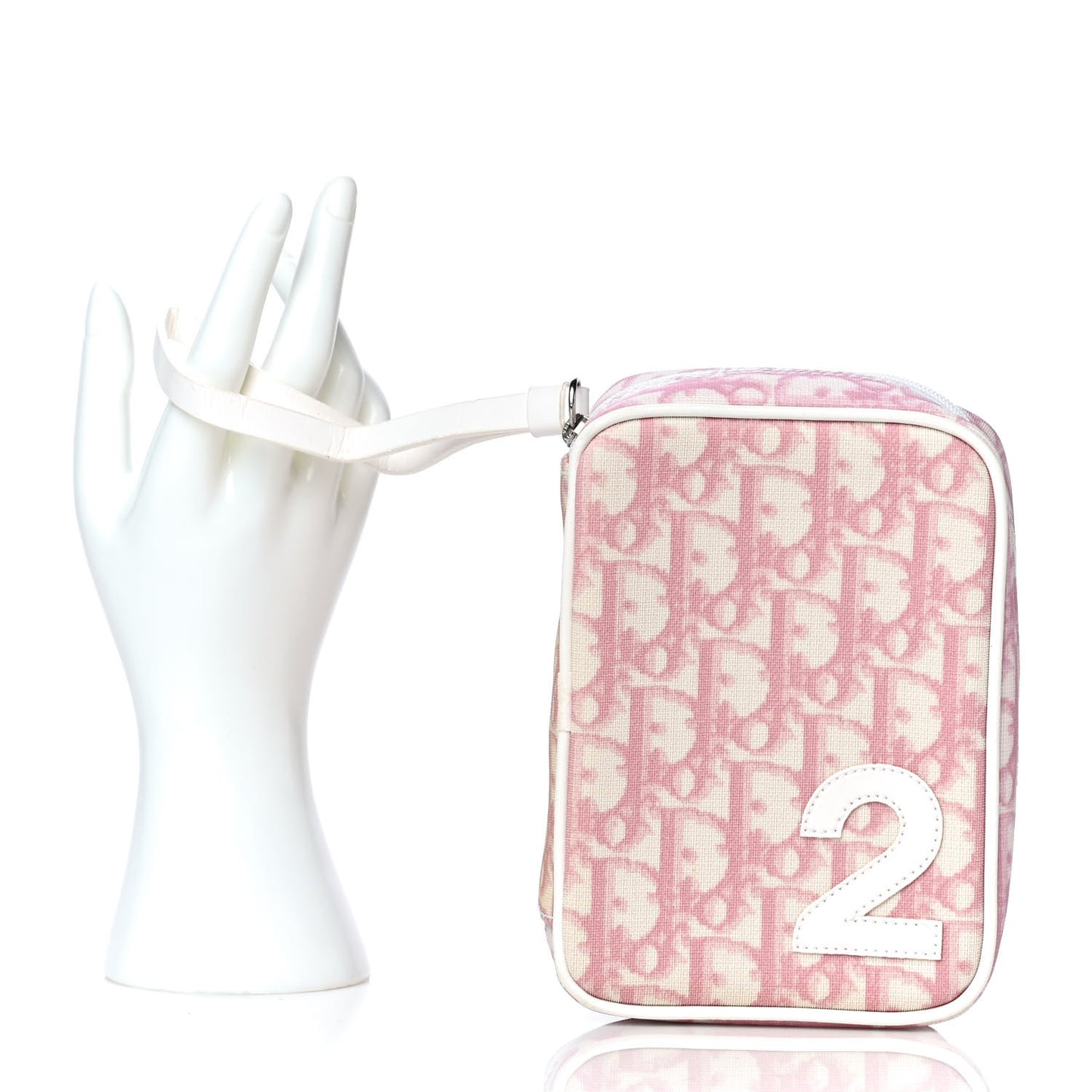 Monogram Girly Trotter Cosmetic Pouch Pink