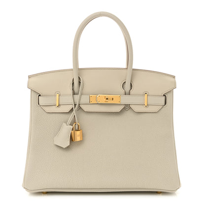 Hermes Togo Swift Canvas 3 in 1 Birkin 30 Beton 1 of 12