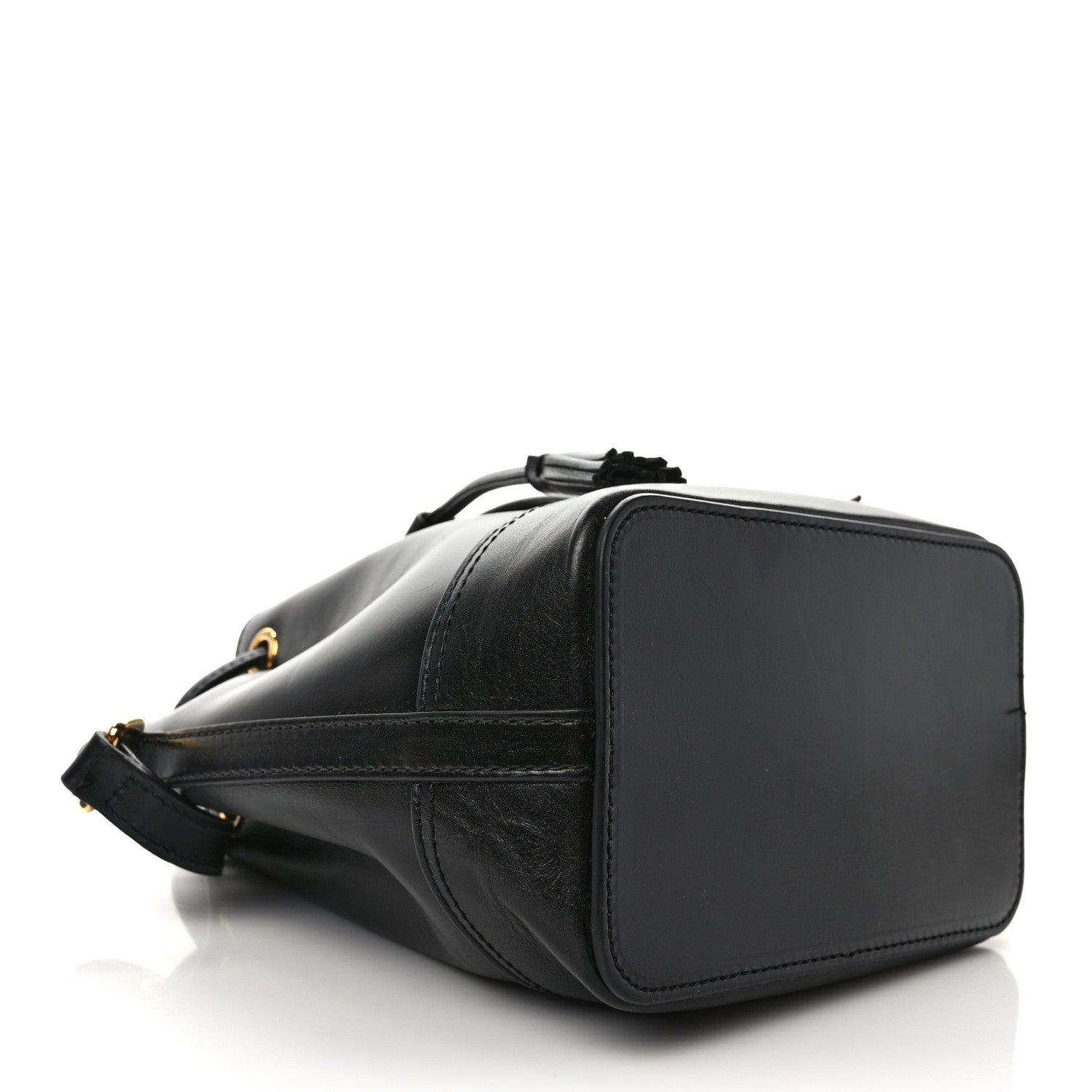 Khaite Calfskin Cecilia Small Bucket Bag Black 4 of 10