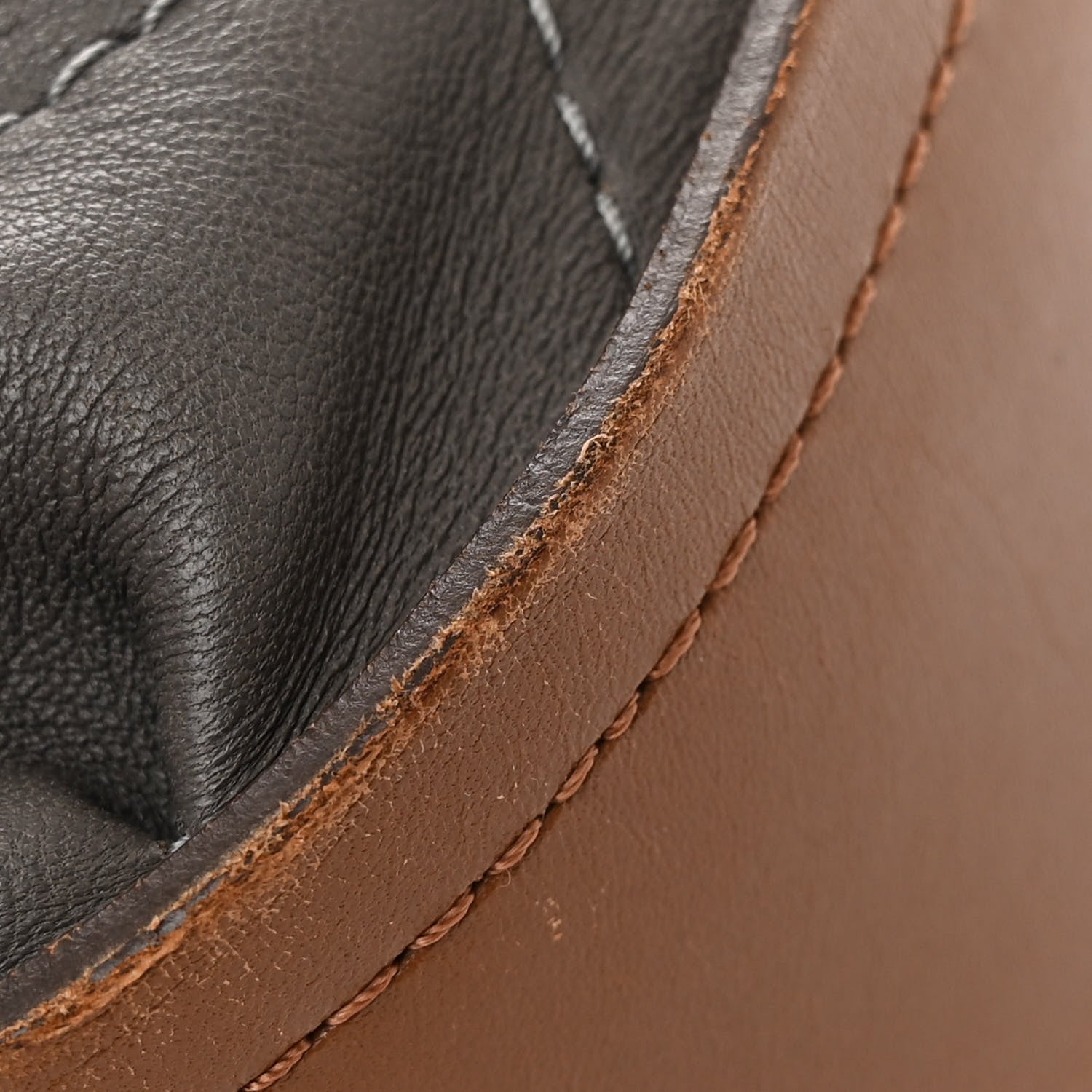 Chanel Calfskin Country Chic Stitched Hobo Grey 11 of 13