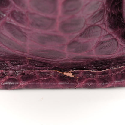 Balenciaga Calfskin Crocodile Embossed Giant 12 Gold Hardware Mini City Violet Prune 13 of 15