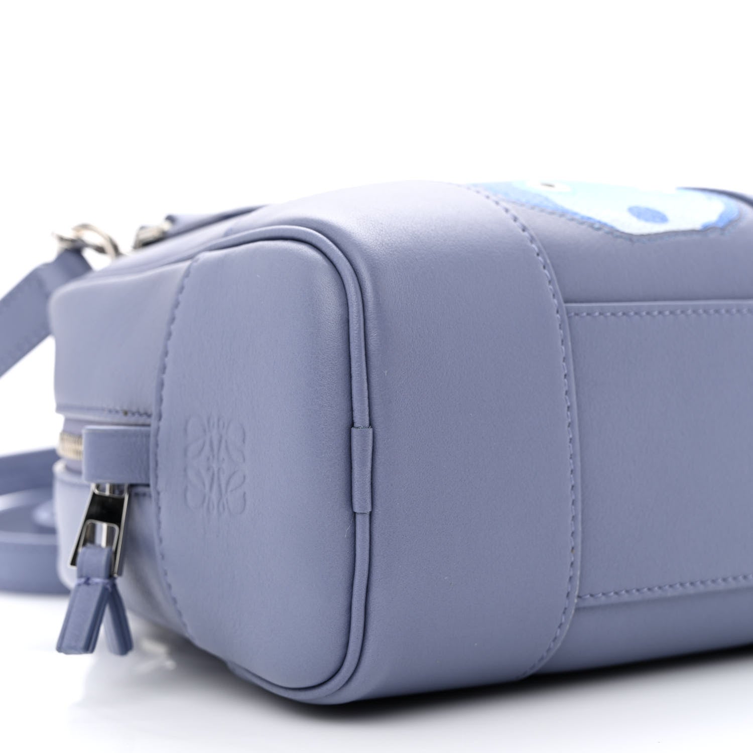 Loewe X HOWLS MOVING CASTLE Satin Calfskin Calcifer Amazona 16 Blueberry 9 of 10