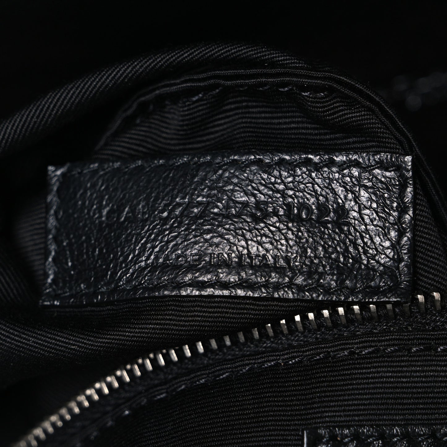 Lambskin Quilted Medium Loulou Puffer Monogram Chain Satchel Black