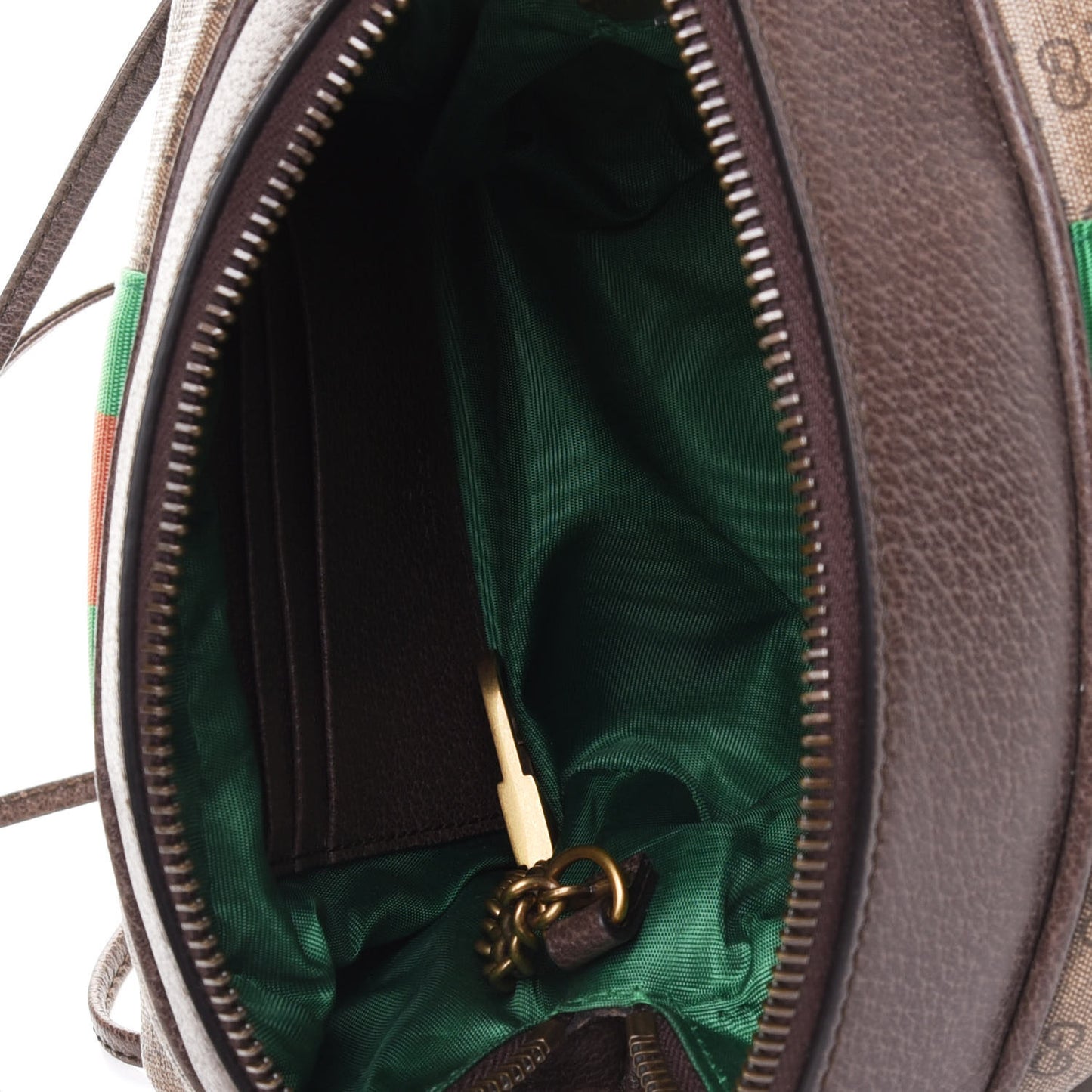Mini Vintage GG Supreme Monogram Web Butterfly New Candy Crossbody Beige New Acero