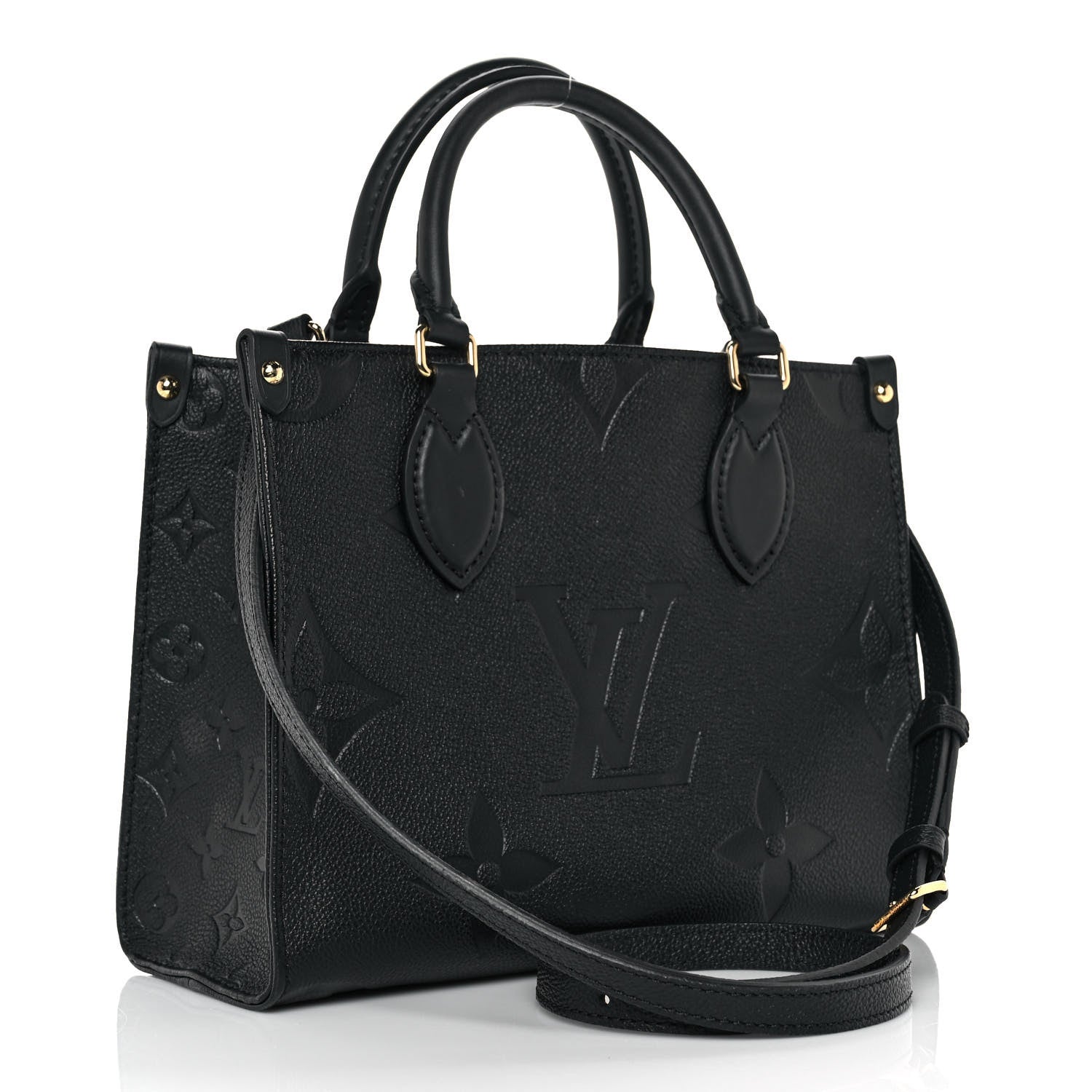 Louis Vuitton Empreinte Monogram Giant Onthego PM Black 3 of 9