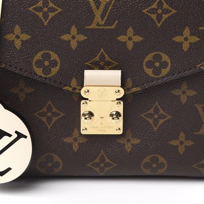 Louis Vuitton Monogram Braided Pochette Metis Creme Beige 9 of 10