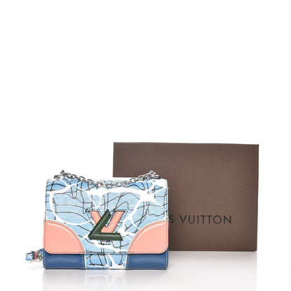 Louis Vuitton Epi Twist Shoulder Bag MM Aqua 9 of 9