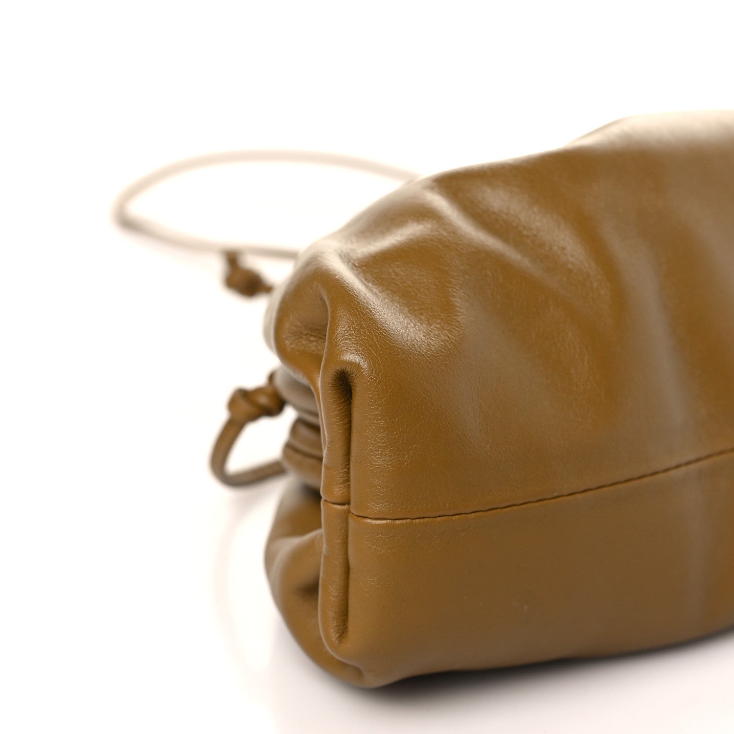 Bottega Veneta Butter Calfskin The Mini Pouch Cammello 8 of 9