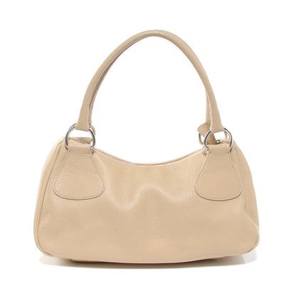 Prada Vitello Daino Box Shoulder Bag Beige 3 of 7