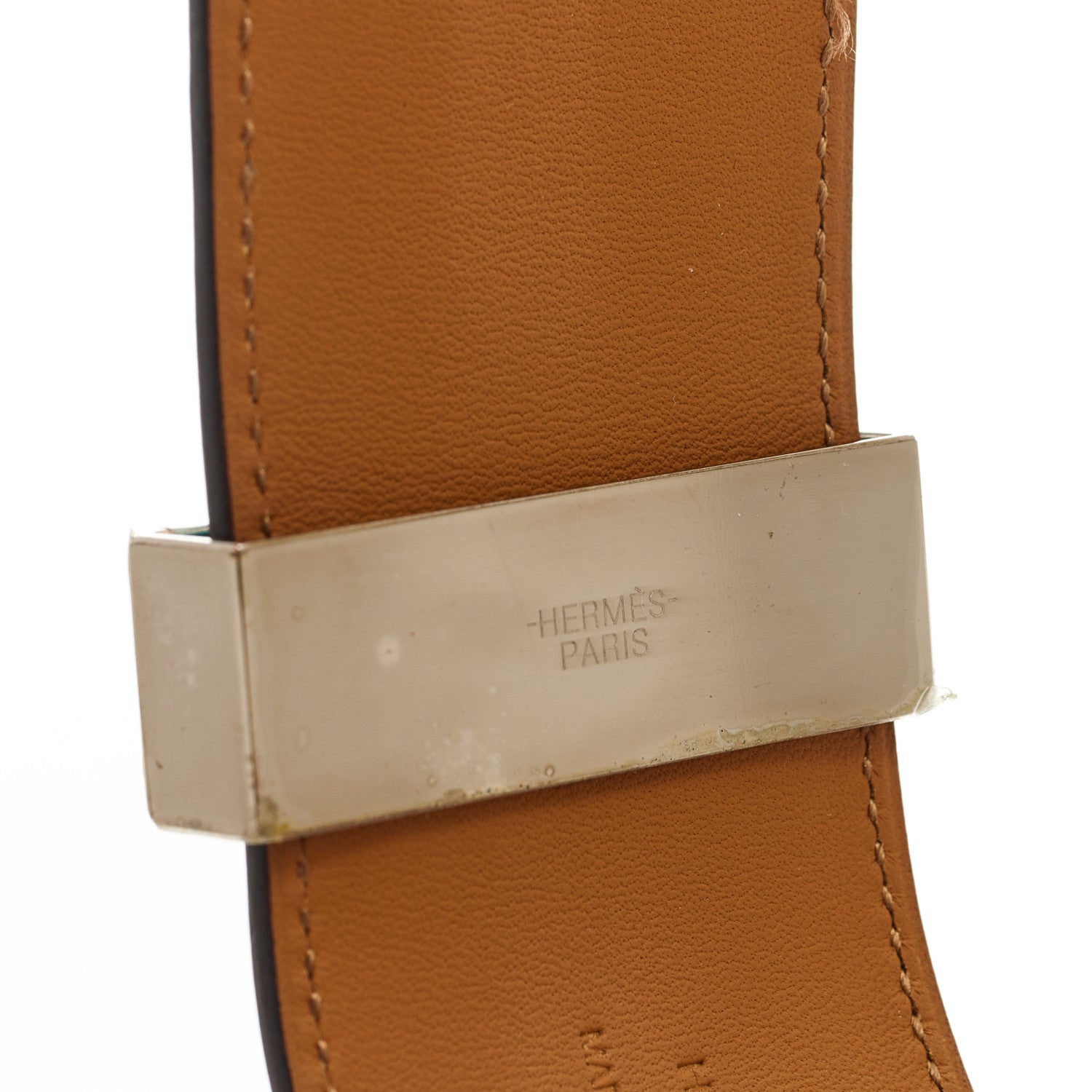 Hermes Epsom Collier De Chien CDC Bracelet S Bleu Paon 5 of 9