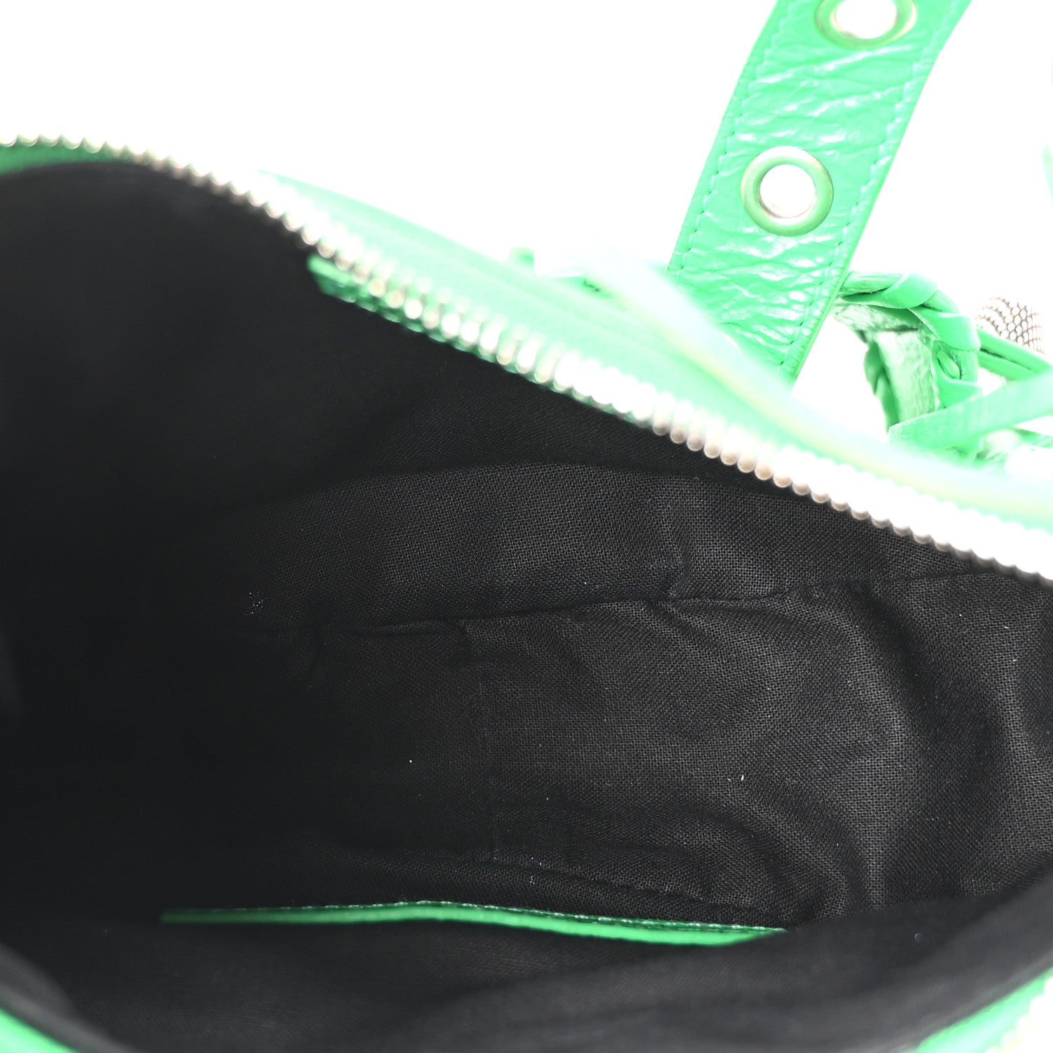Balenciaga Agneau Arena Le Cagole Shoulder Bag XS Vivid Green 6 of 11