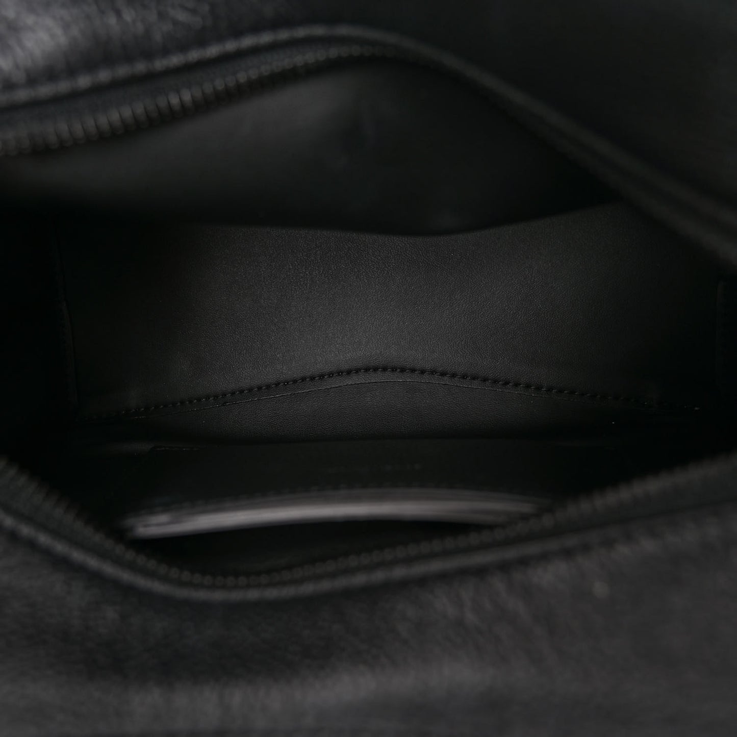 Grained Calfskin Neo Classic Black Hardware Mini City Black