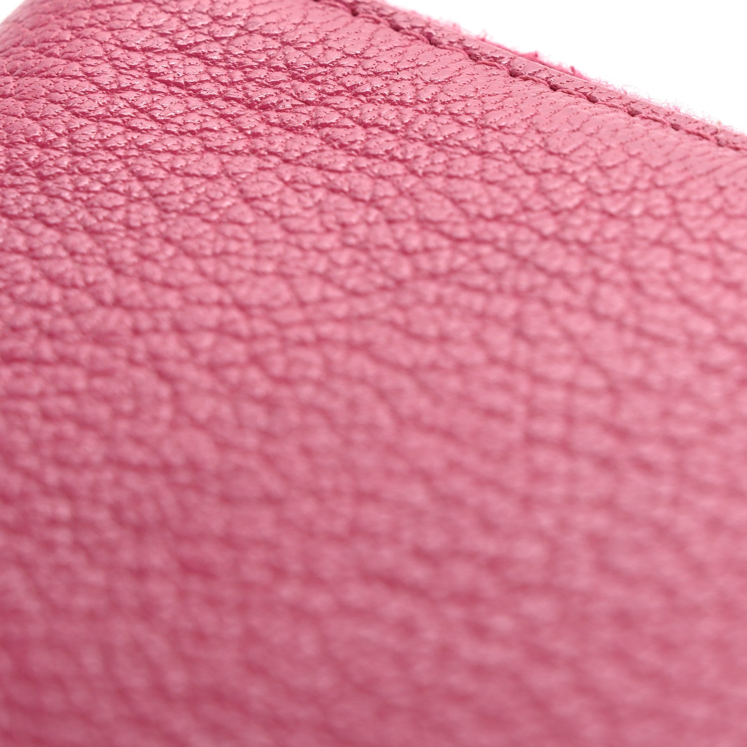 Miu Miu Goatskin Madras Zip Around Wallet Pink 16 of 17