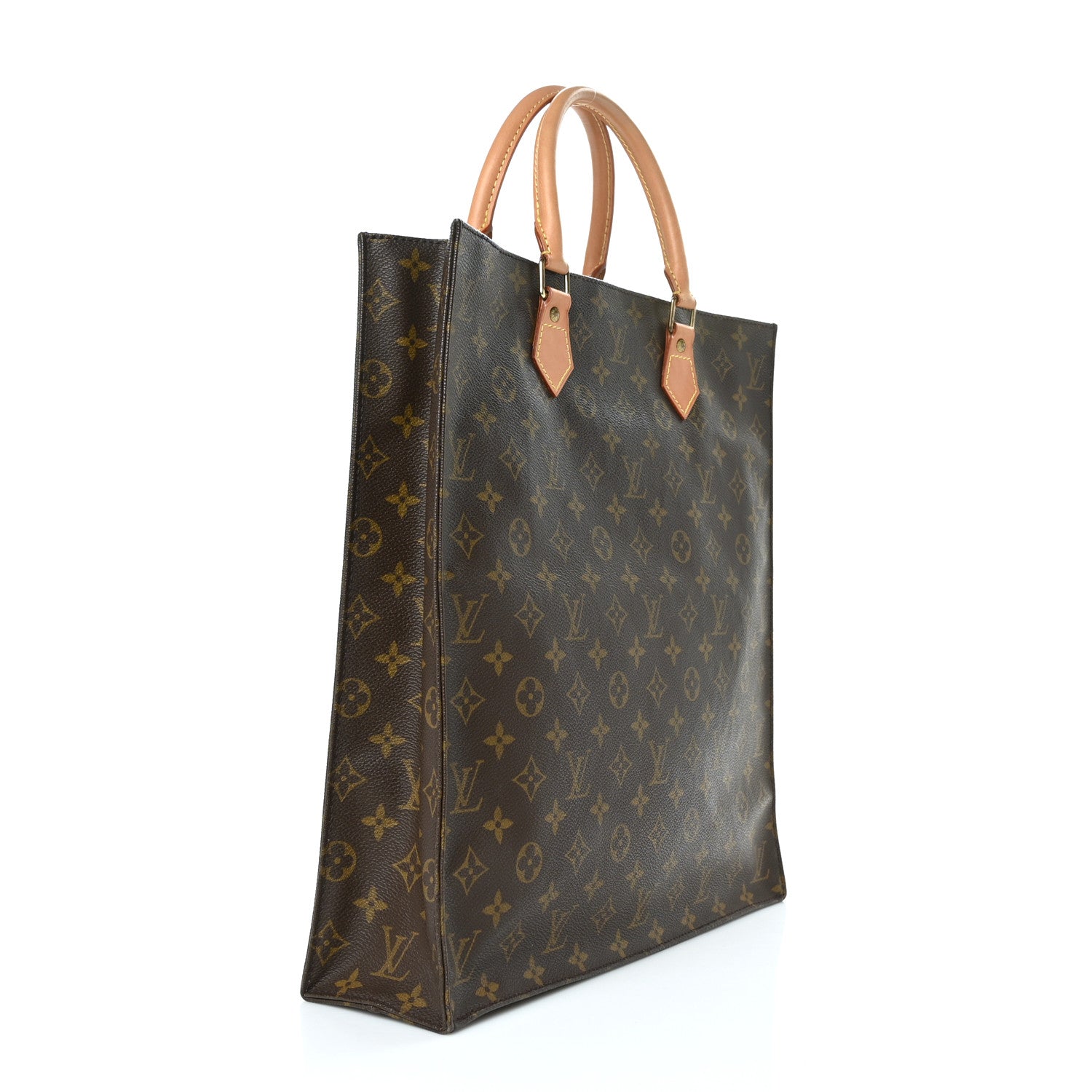 Louis Vuitton Monogram Sac Plat 3 of 9
