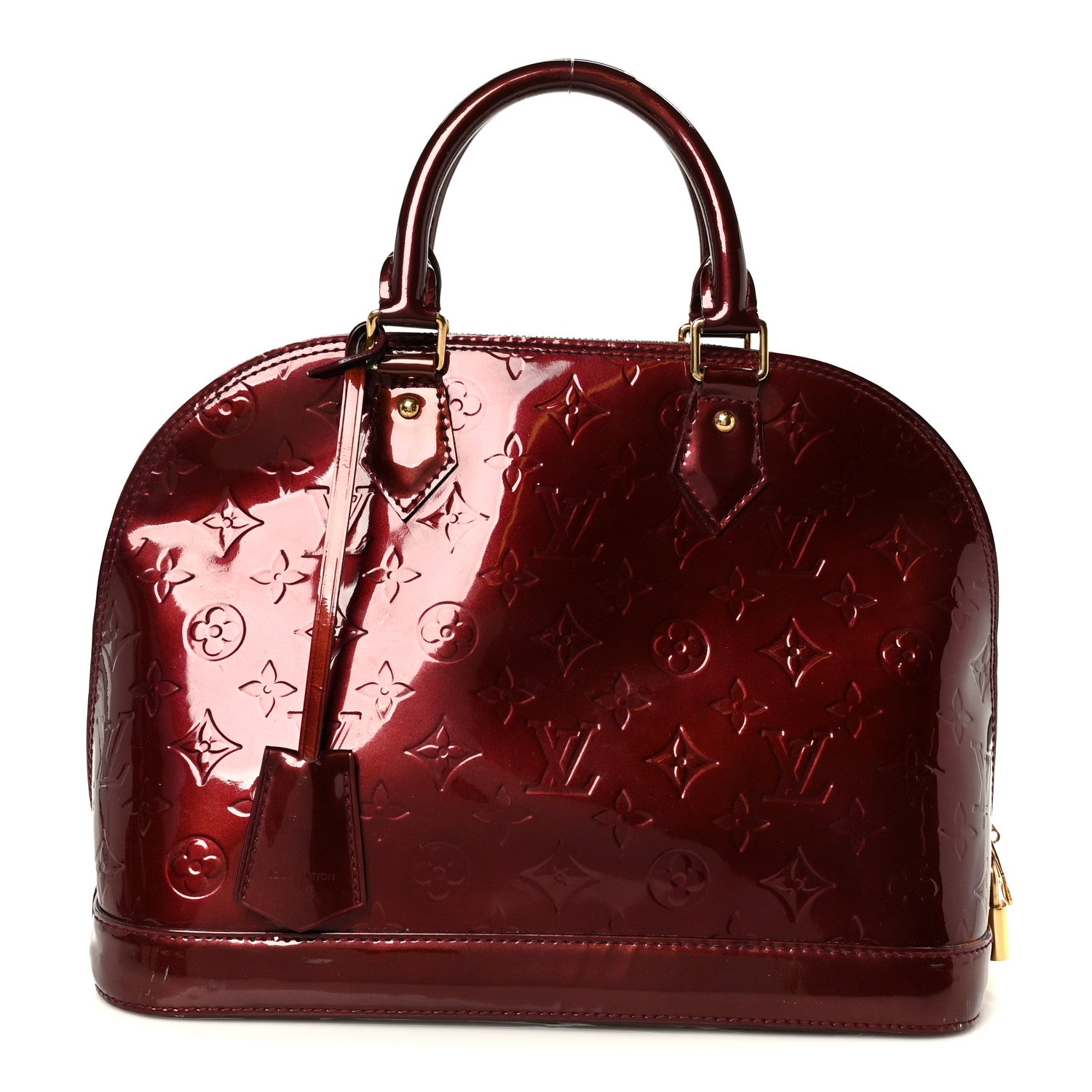 Louis Vuitton Vernis Alma PM Rouge Fauviste 1 of 11