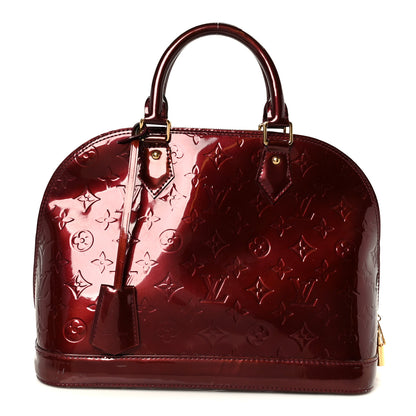 Louis Vuitton Vernis Alma PM Rouge Fauviste 1 of 11