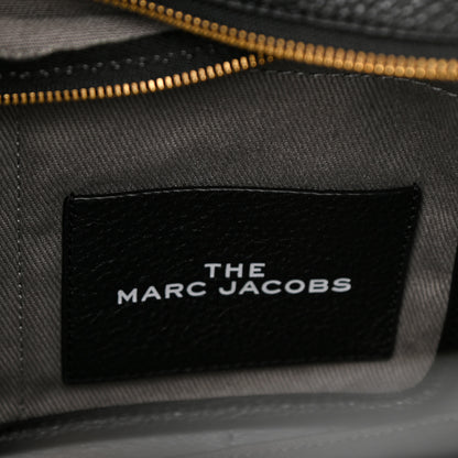 Marc Jacobs Grained Calfskin Medium The Tote Bag Black 6 of 9