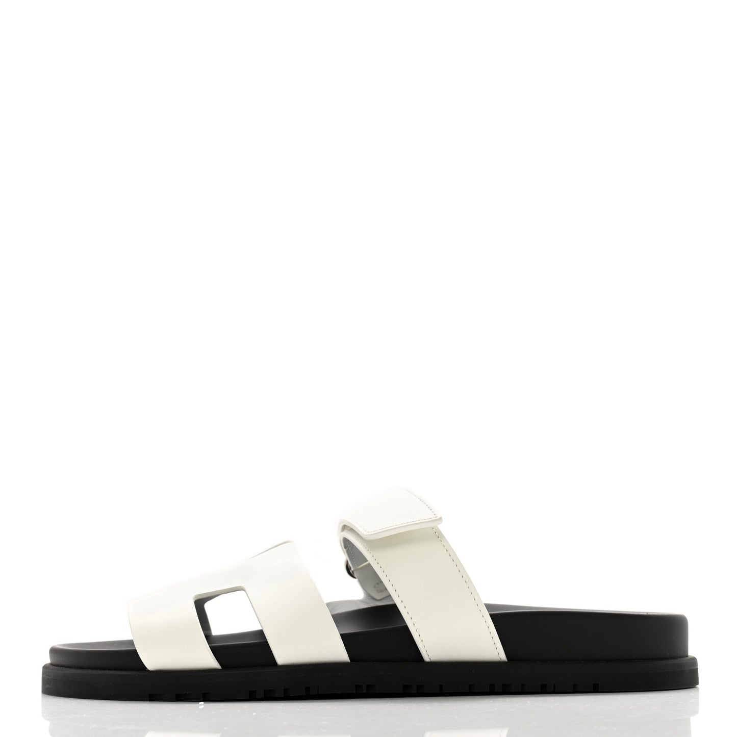 Calfskin Womens Chypre Sandals 40 White