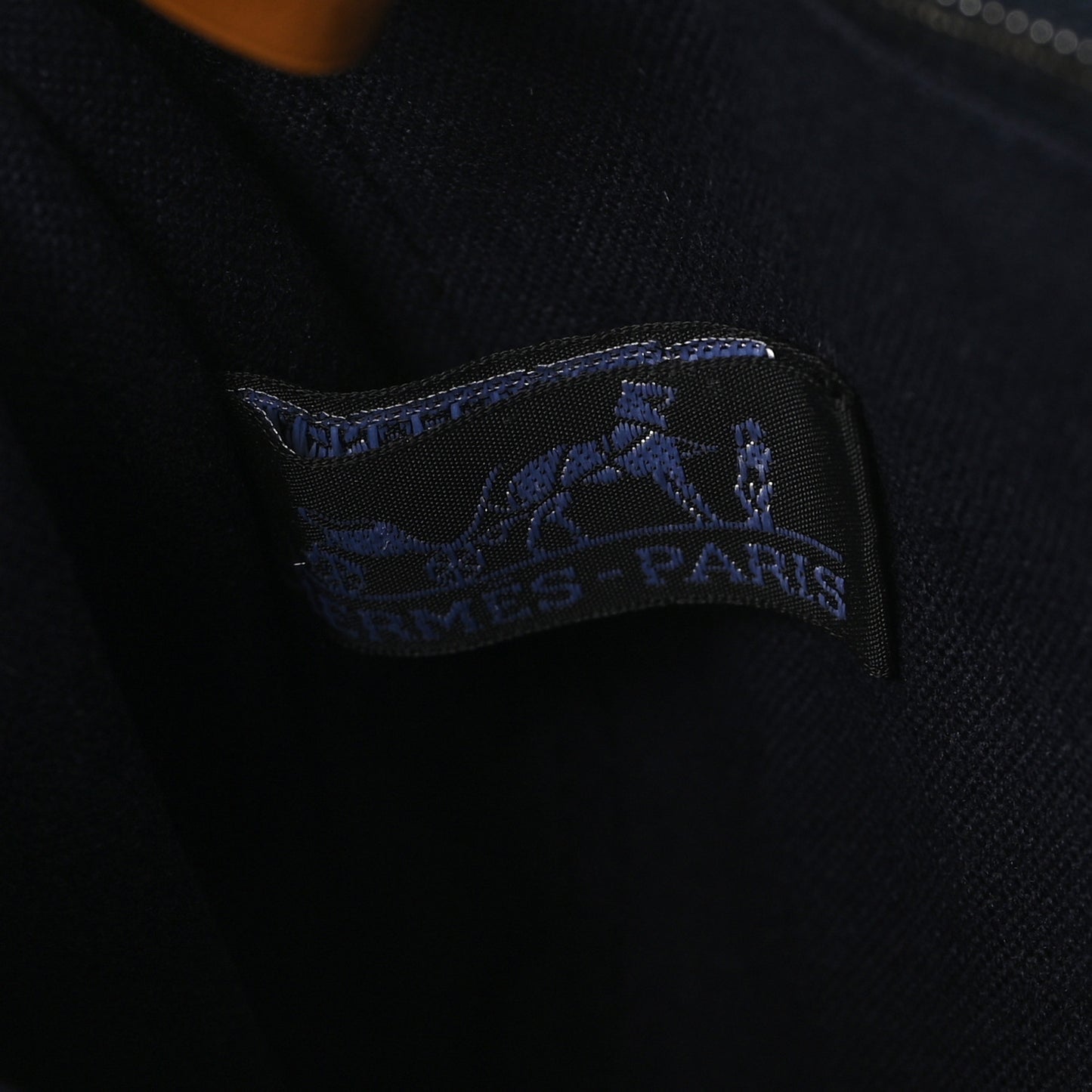 Canvas Tout Fourre PM Navy Brown