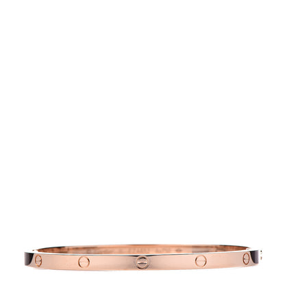 Cartier 18K Pink Gold Small LOVE Bracelet 16 1 of 6