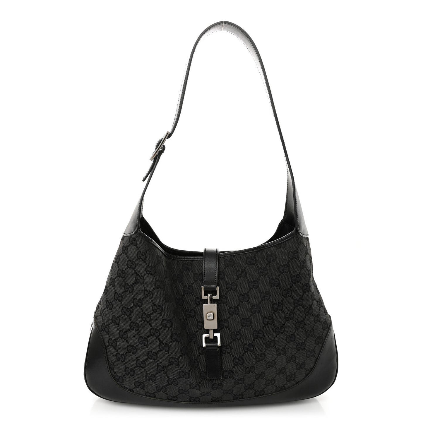 Monogram Jackie O Hobo Black