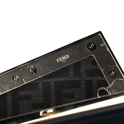 Fendi Shiny Nappa Small Fendi First Black 6 of 17