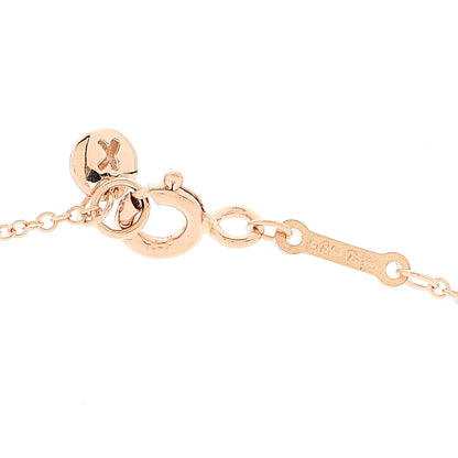 Tiffany 18K Rose Gold Paloma's Graffiti Love and Kisses Pendant Necklace 5 of 6