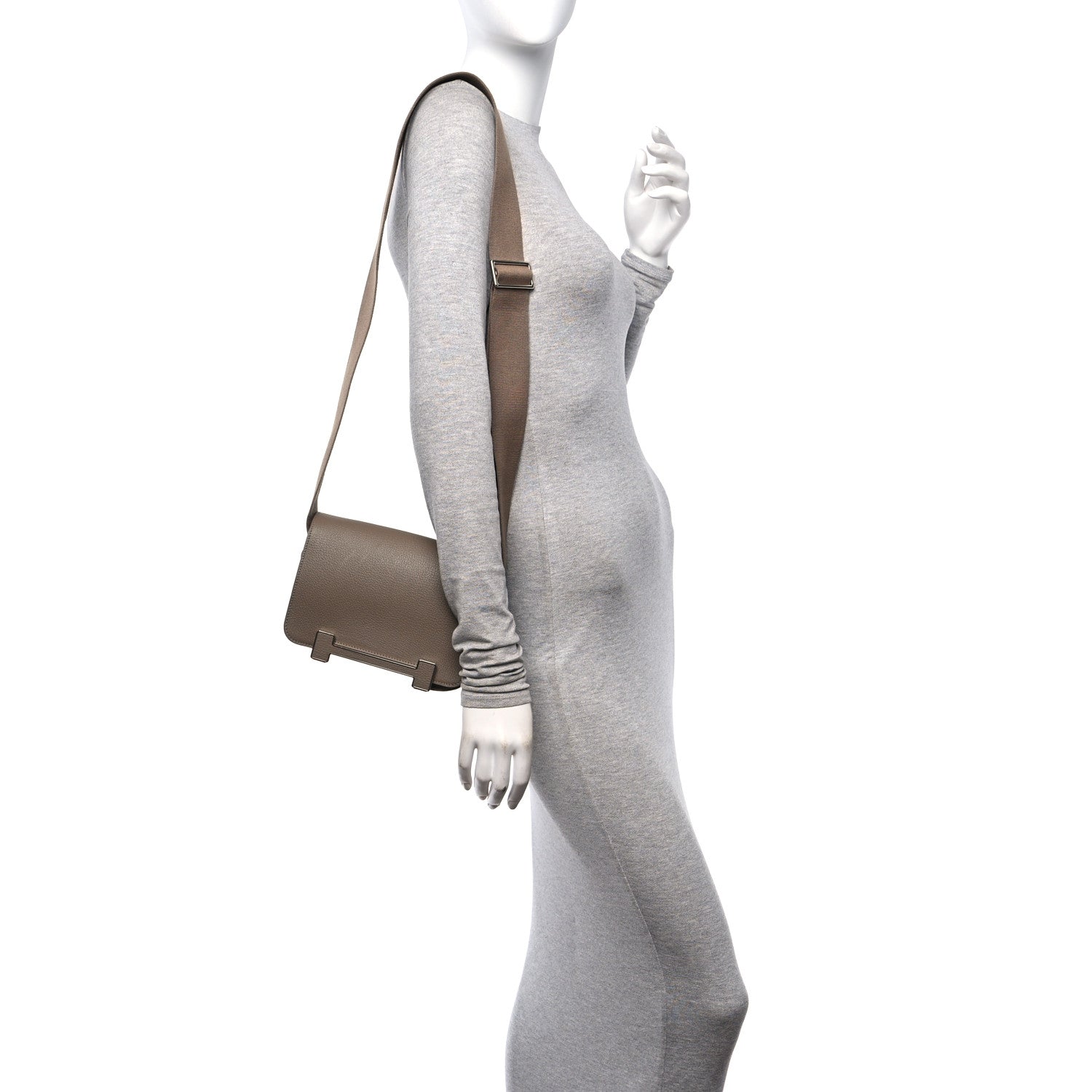Hermes Chevre Mysore Geta Etoupe 2 of 14