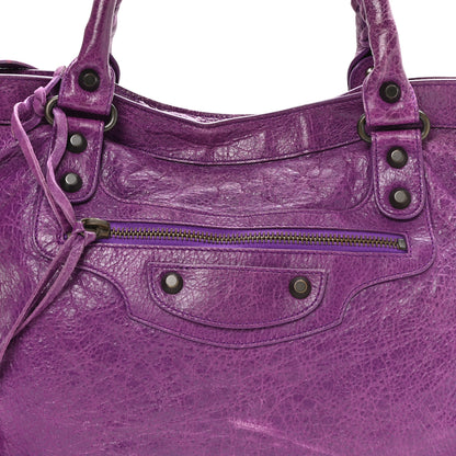 Balenciaga Agneau Classic Hardware City Ultraviolet 9 of 11