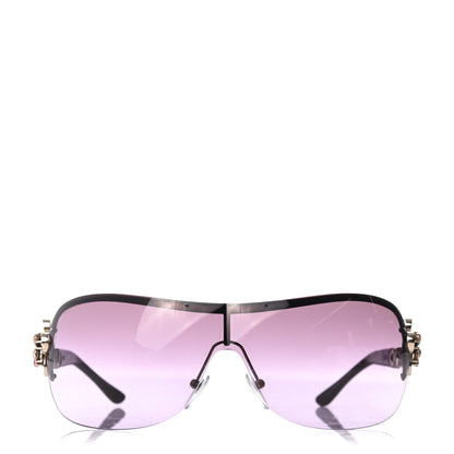 Bulgari Crystal Sunglasses Flower 6039-B Black 2 of 8