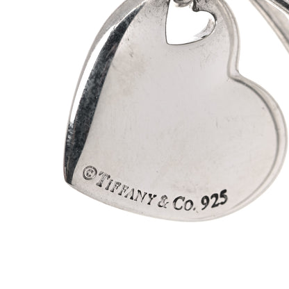 Tiffany Sterling Silver Heart Triple Bangle Bracelet 4 of 4