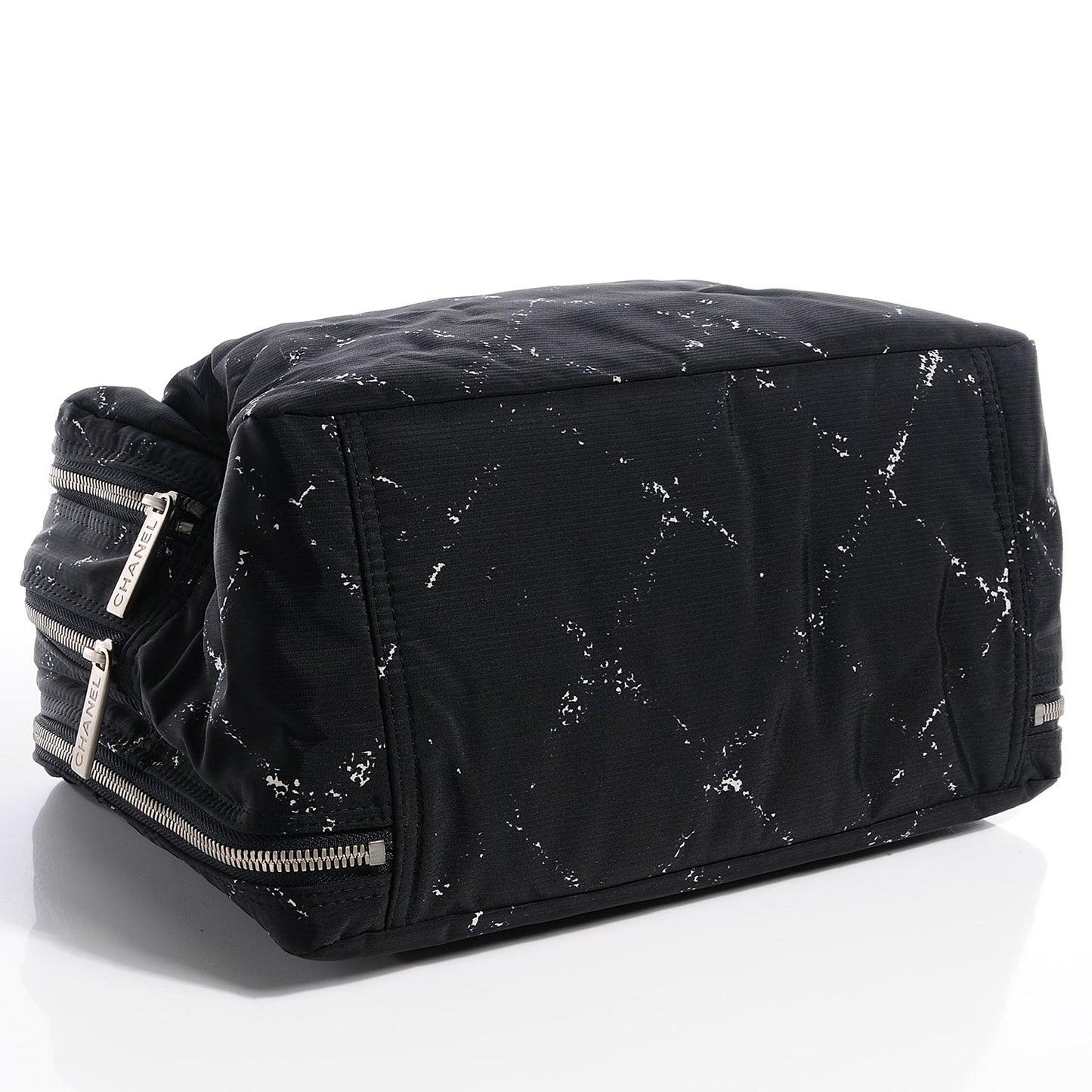 Nylon Travel Small Toiletry Tote Black