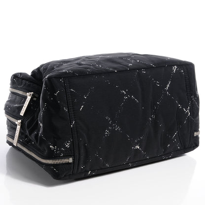 Chanel Nylon Travel Small Toiletry Tote Black 4 of 7