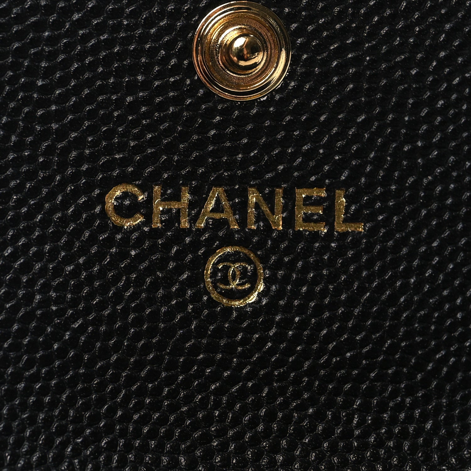 Chanel Caviar Quilted Boy Flap Card Holder Black 6 of 9
