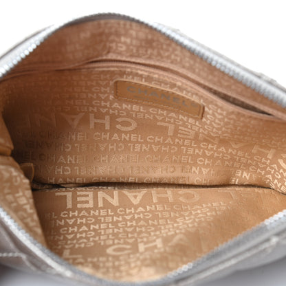 Chanel Metallic Caviar Quilted Timeless CC Shoulder Bag Light Gold 4 of 4