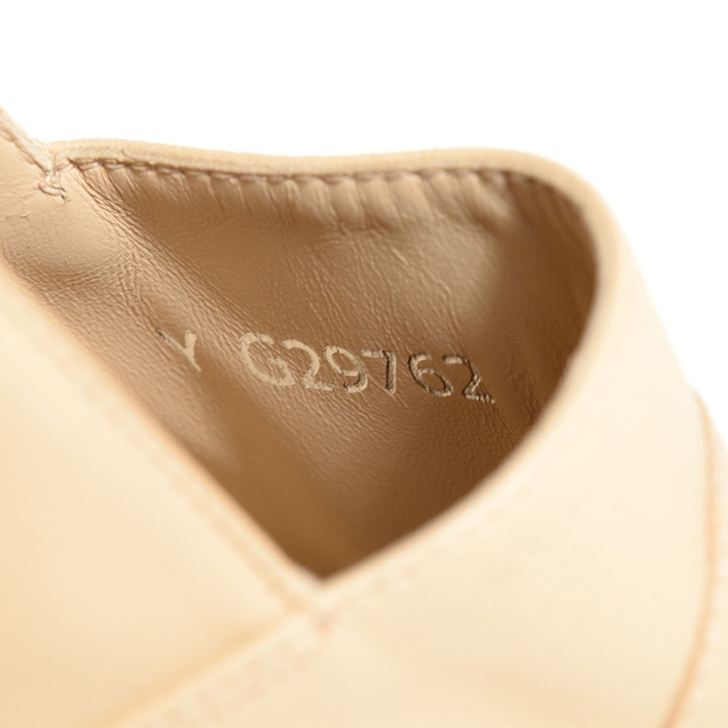 Lambskin CC Espadrilles 42 Beige Black