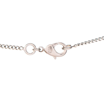 Chanel Enamel CC Necklace Blue Light Gold 5 of 5
