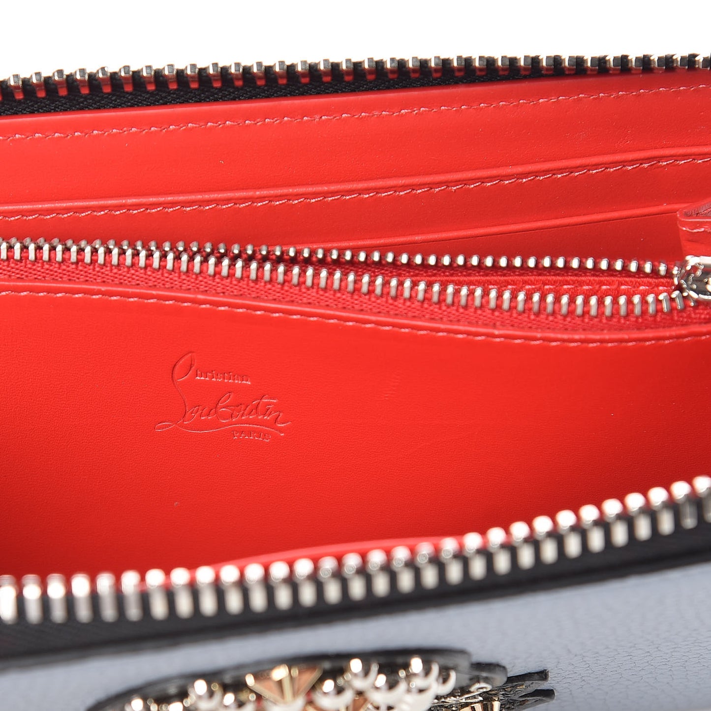 Calfskin Ecusson Panettone Zip Around Wallet Squale