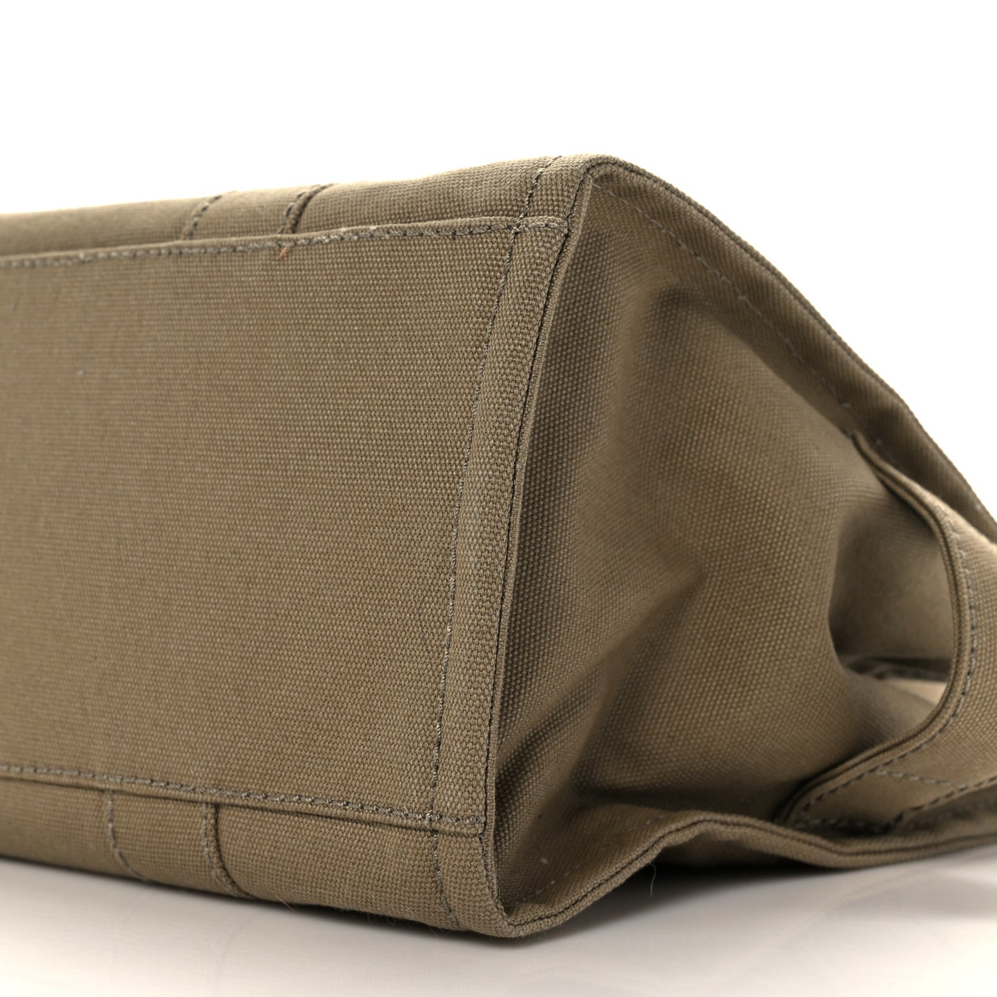 Cotton Canvas Medium The Traveler Tote Bag Slate Green