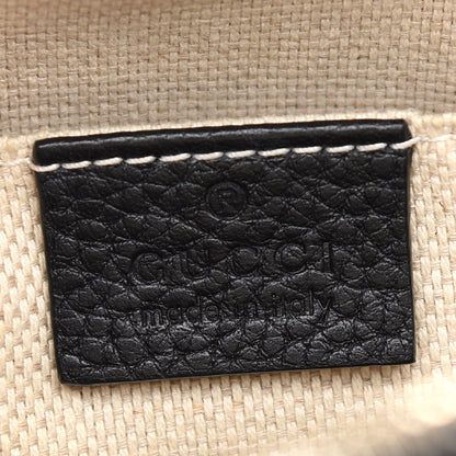 Gucci Pebbled Calfskin Small Soho Disco Bag Black 6 of 9
